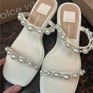 Dolce Vita Romy Synthetic Pearl Sandal